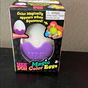 NEEDOH ! NEE DOH MAGIC COLOR EGGS ! RARE!